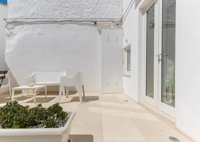 Bianca Fortezza Con Terrazza By Wonderful Italy 아파트 오스투니